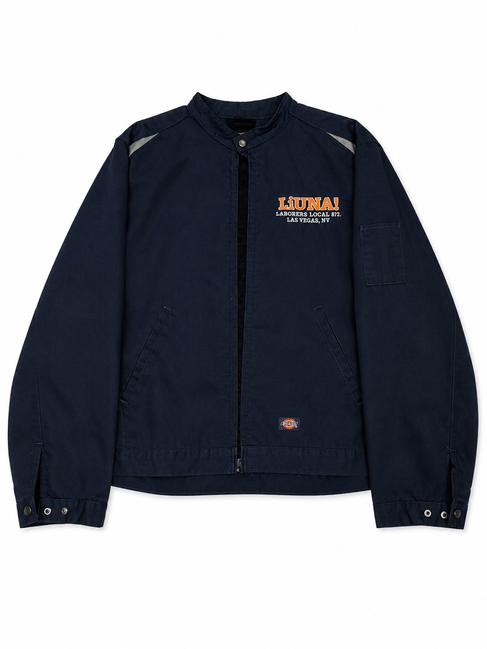 Dickies LiUNA Laborers Local 872 Las Vegas Work Jacket Navy Blue XL